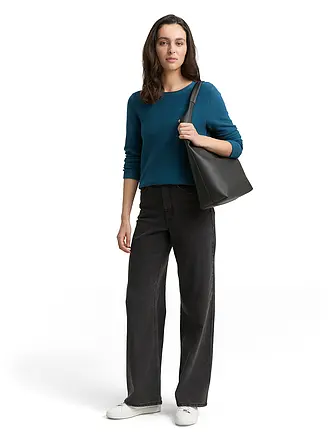 TOM TAILOR | Pullover | petrol